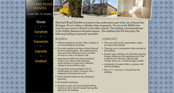 Desktop Screenshot of harvardroadestates.com